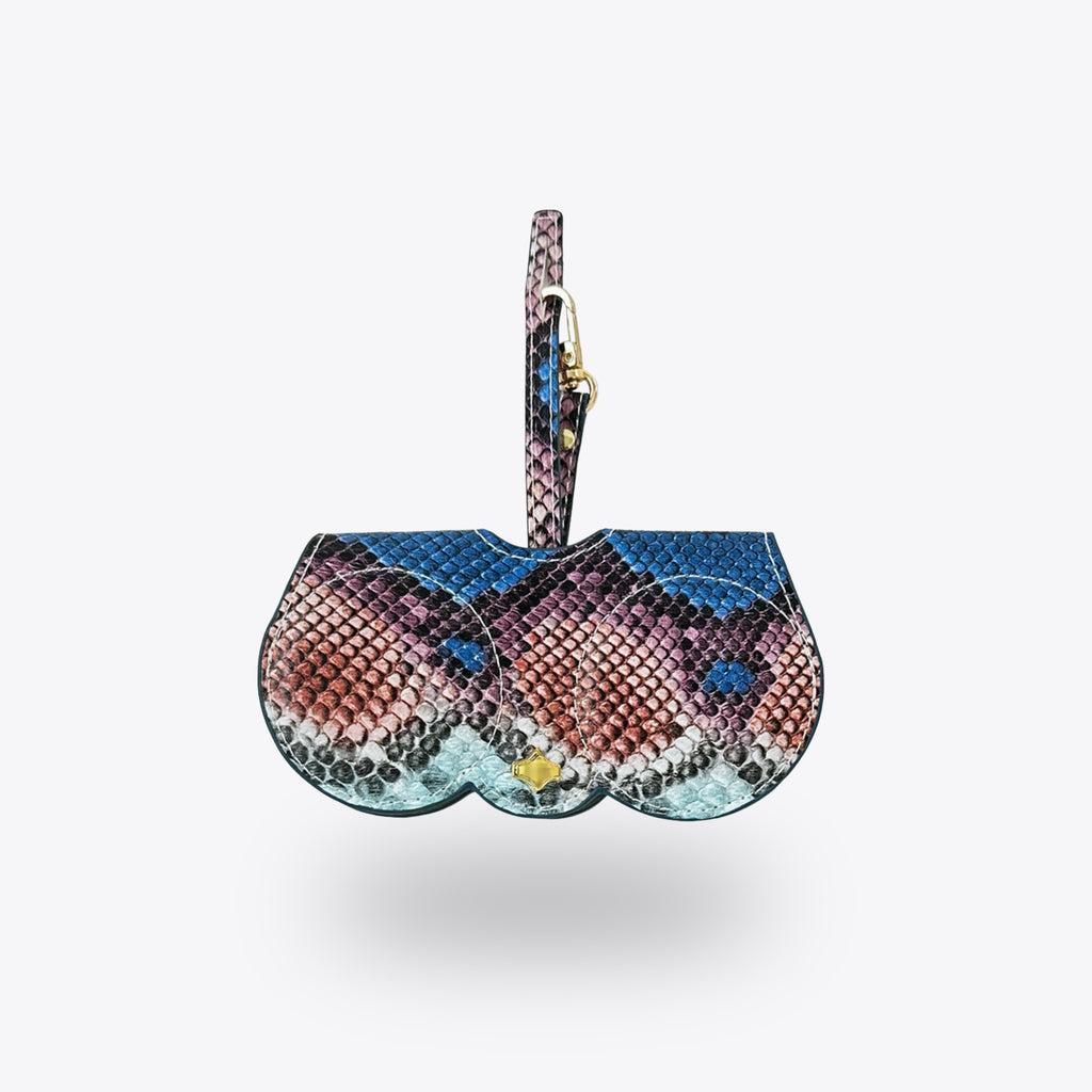 Blue Snake Sunglasses Case & Bag Charm