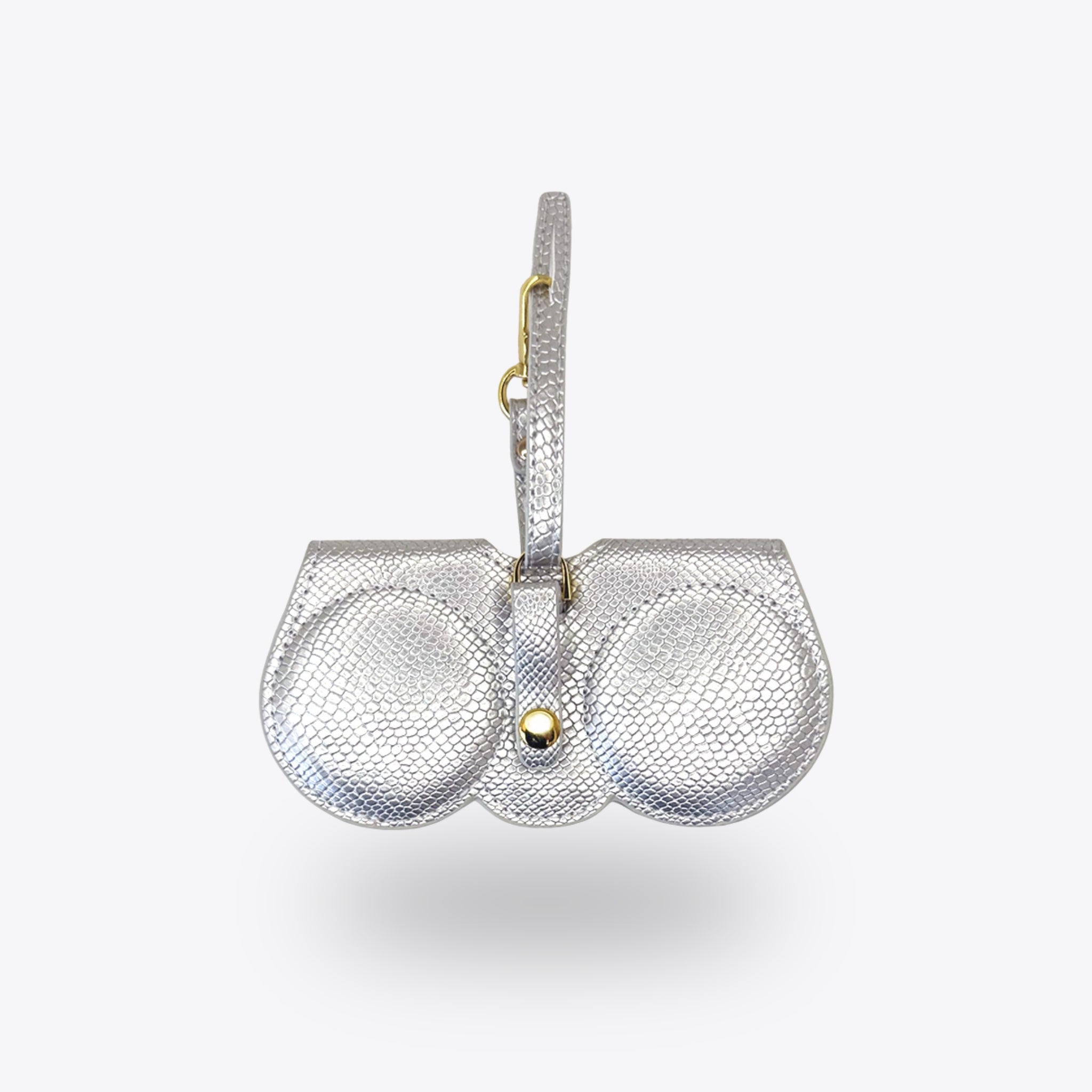 Silver Clip-On Sunglasses Case | Bag Charm