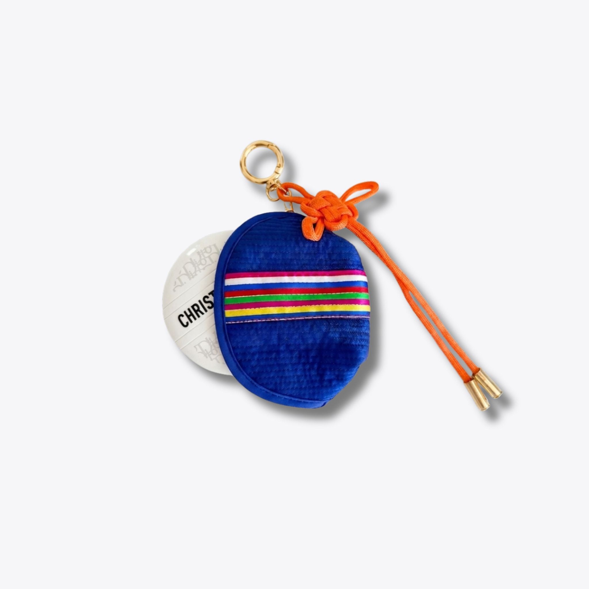 Korean Coin Zip Bag Charm | Keychain