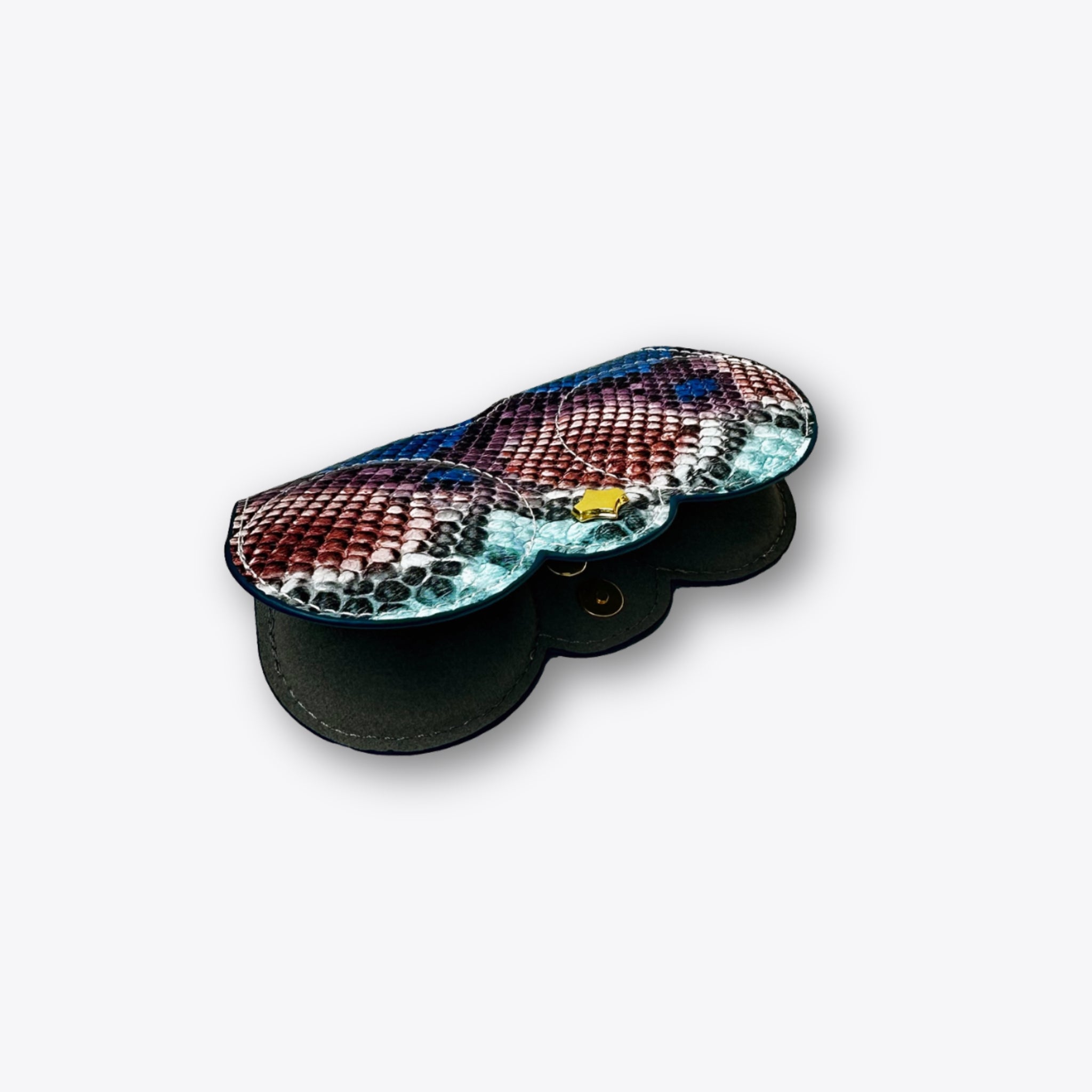Blue Snake Sunglasses Case & Bag Charm