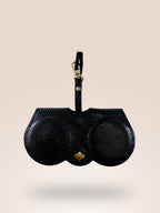 Black Snake Pattern Sunglasses Charm-Case