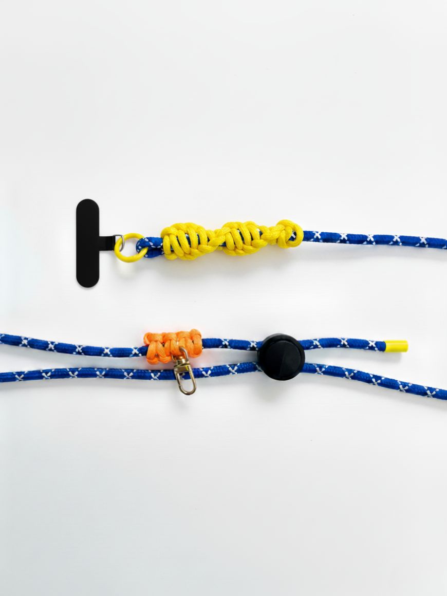 Paracord Crossbody Strap | Lobster Clasp | Hands-Free Carry