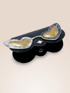 💛 하트 모양 안경 토트백 - 매력 &amp; 선글라스 홀더 💛