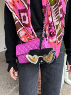 💛 하트 모양 안경 토트백 - 매력 &amp; 선글라스 홀더 💛