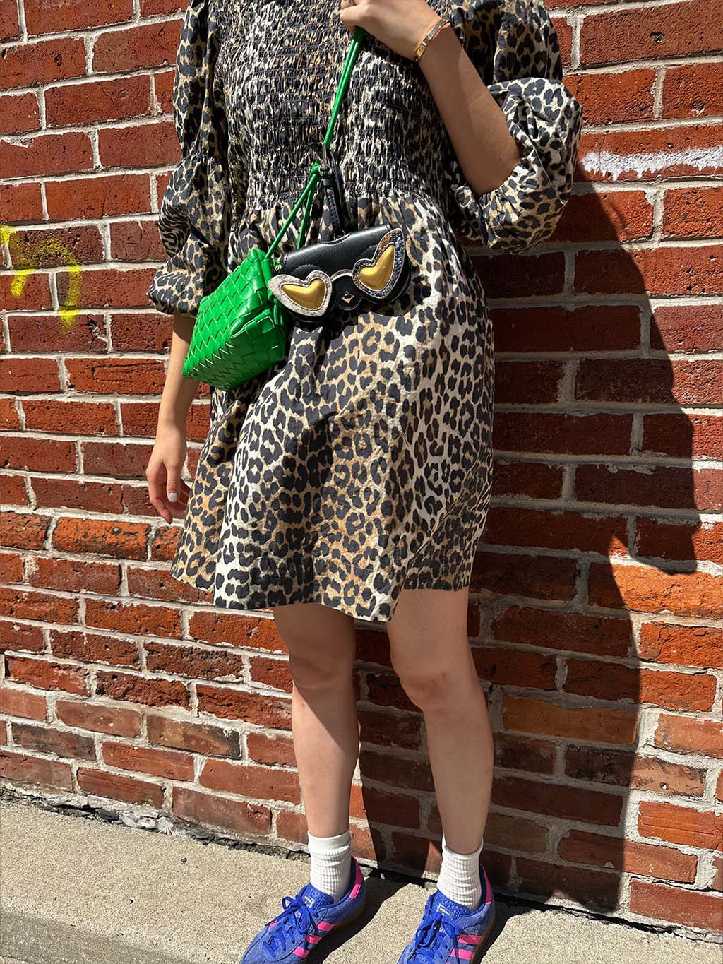 💛 하트 모양 안경 토트백 - 매력 &amp; 선글라스 홀더 💛