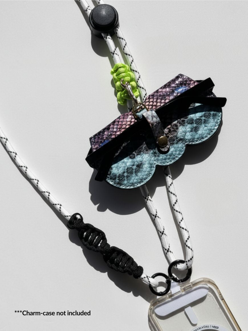 Paracord Crossbody Strap | Lobster Clasp | Hands-Free Carry